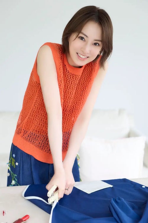 画像】北川景子、子どものレインポンチョを手作り→3時間で完成し