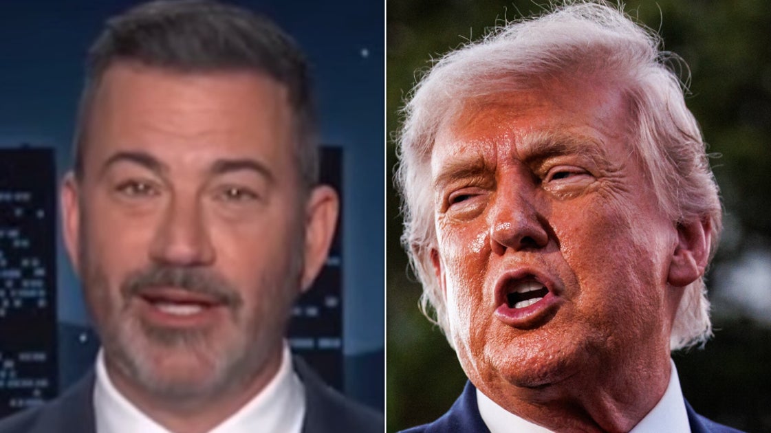 Jimmy Kimmels Publikum jubelt über eine peinliche Nachricht über Trump