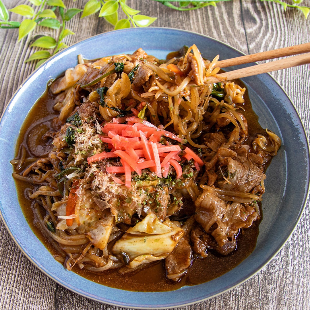 【焼きそばが食べたいけどカロリーが気になる】麺の代わりに使ったのは…