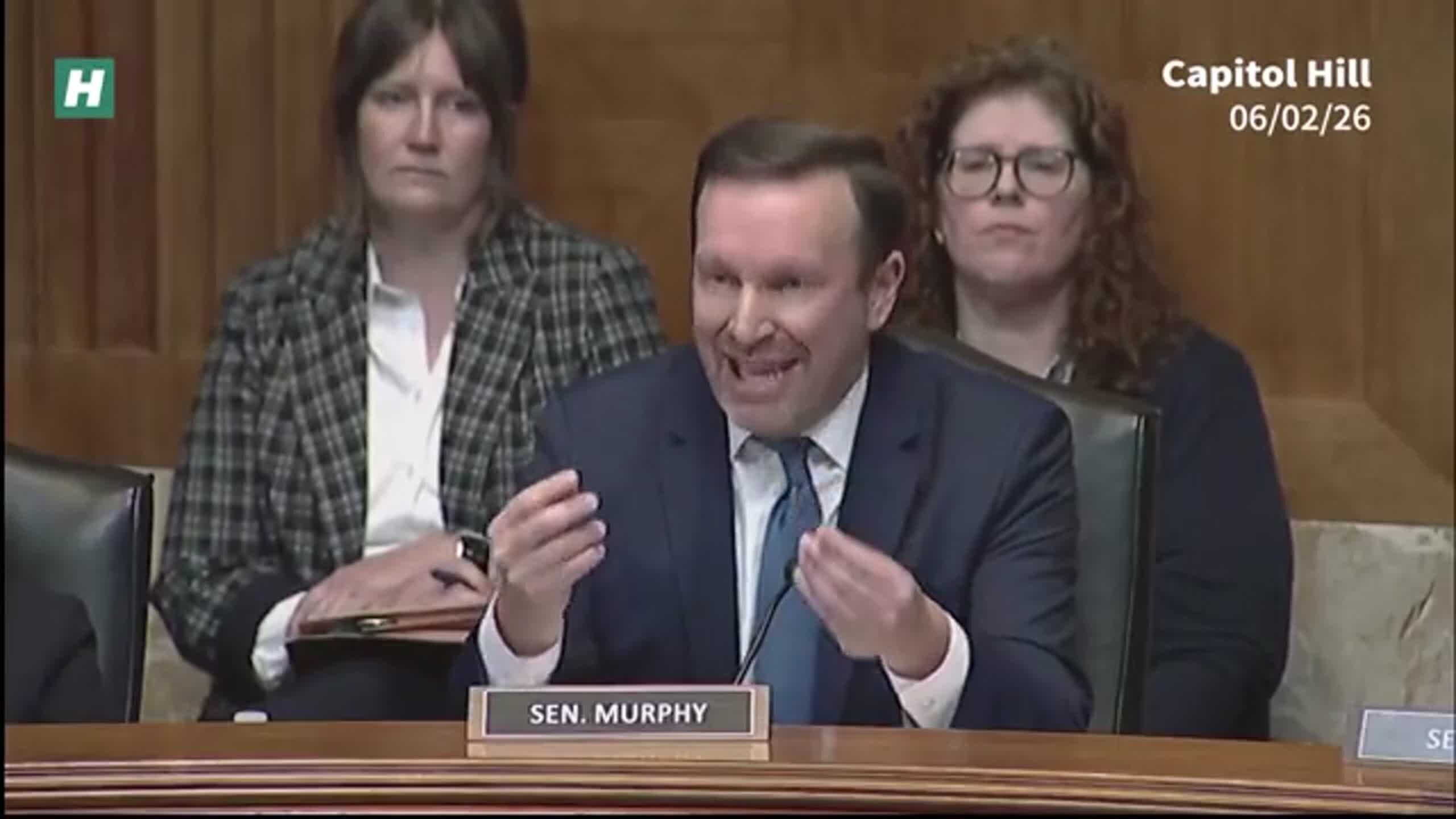 Mullin Dodges Senate Questions