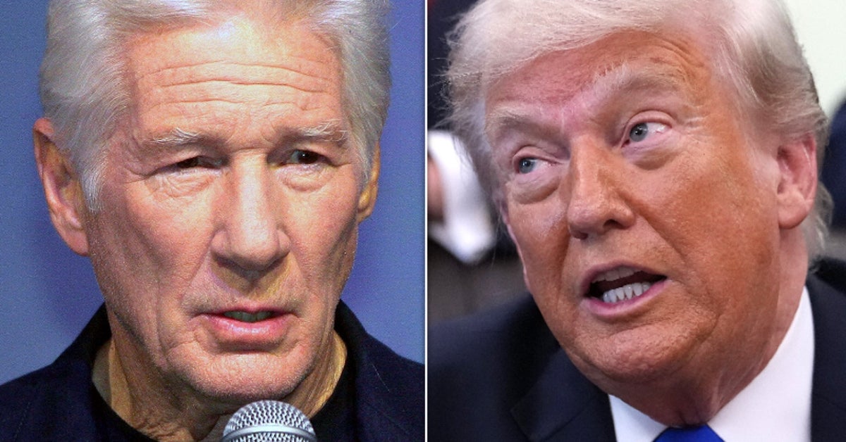 Screen Icon Richard Gere's Warning About 'Maniac' Trump Takes A Dark Historical Turn