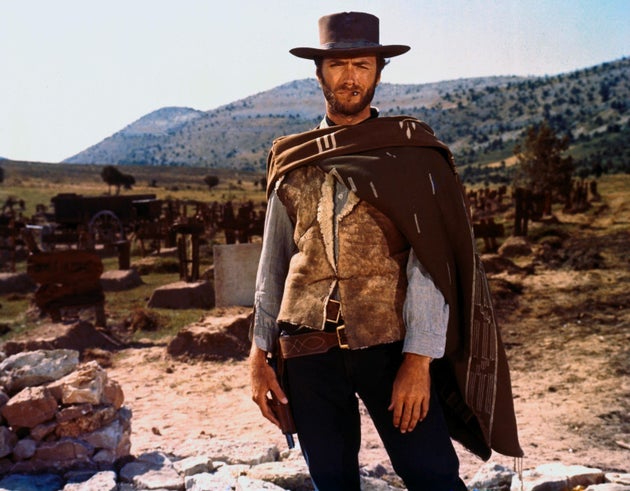 Clint Eastwood in Sergio Leone's The Good, The Bad And The Ugly