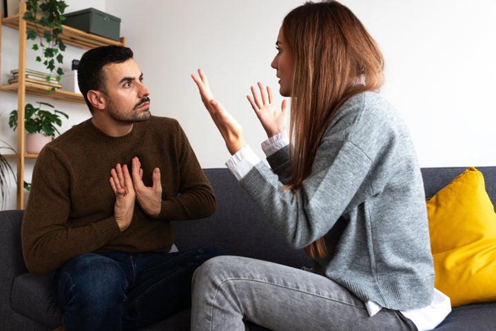 When someone plays the dread game on their partner, they are trying to maintain the upper hand in a fight.