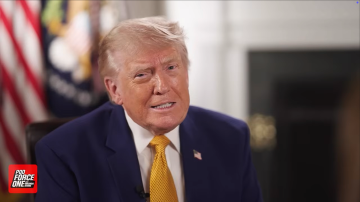 President Donald Trump on the New York Post’s “Pod Force One.”