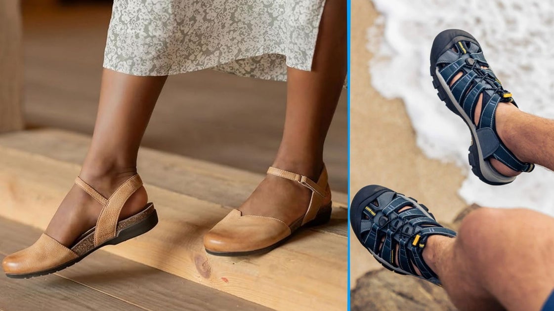 12 Pairs Of Men's And Women's Sandals That Actually Cover Your Toes