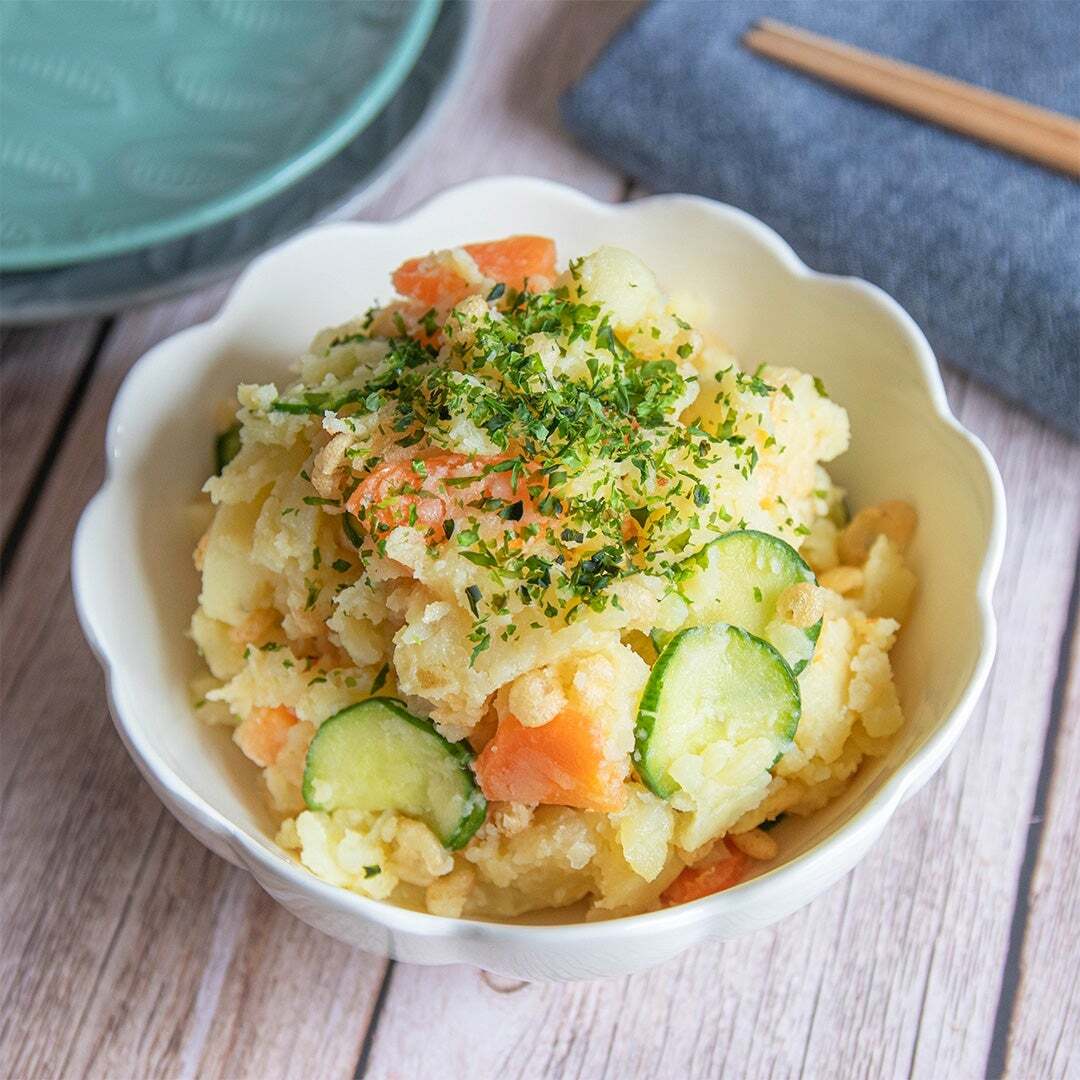 【じゃがいもは大袋入りを買って】ポテトサラダの絶品アレンジ3選＆もう迷わない王道の作り方