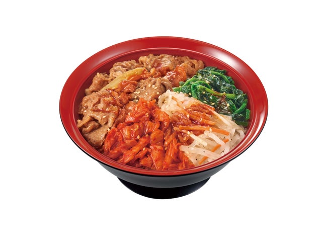 すき家「ビビンバ牛丼」