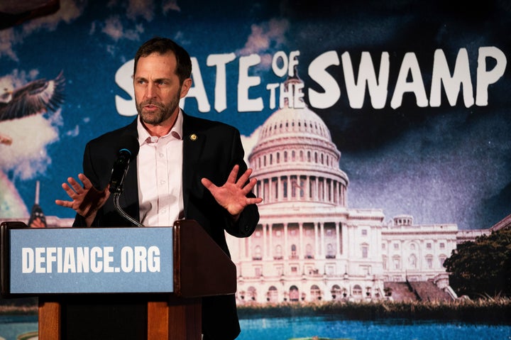 Rep. Jason Crow (D-Colo.) introduced legislation to crack down on "pop-up" super PACs.