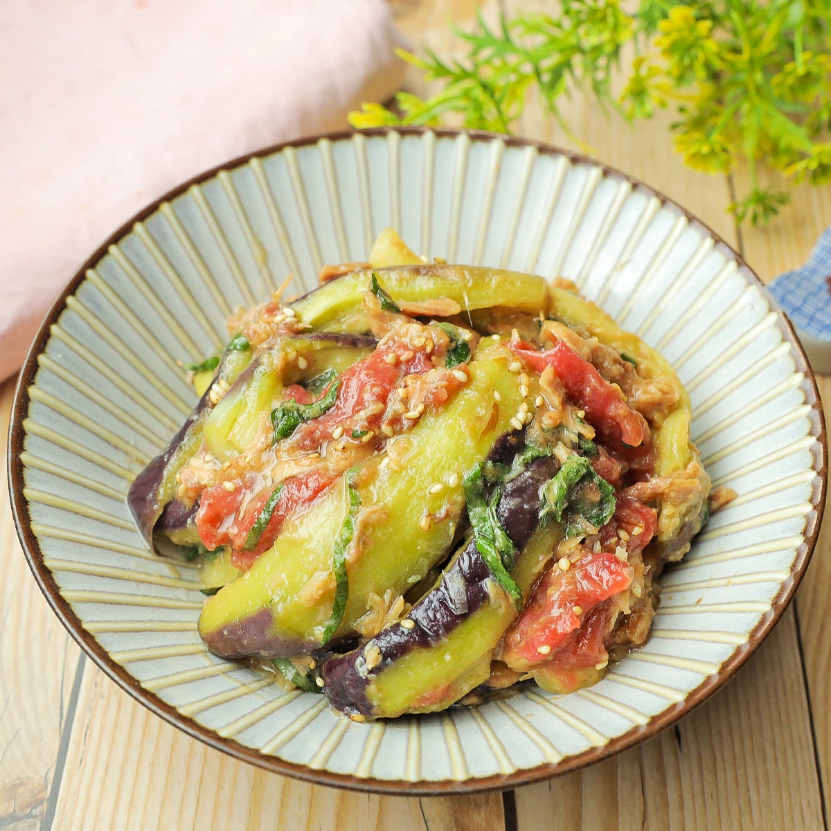 【夏のなすはこう食べて】秒で作れるのに感激の味！火を使わないさっぱり簡単おかずレシピ