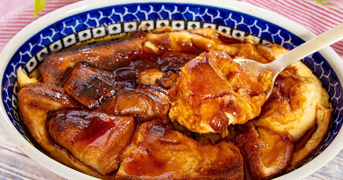 【卵と食パンがあったらコレ】レンジとトースターだけで作れる！ぷるぷる焼きプリン風フレンチトースト