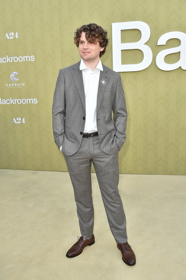 Kane Parsons at the premiere of Backrooms in May 2026