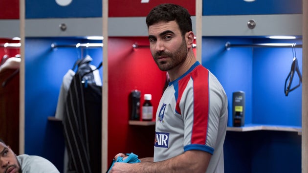 Brett Goldstein as Roy Kent in Ted Lasso