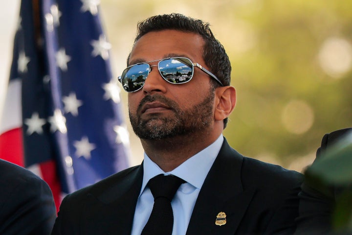 WASHINGTON, DC - MAY 15: Federal Bureau of Investigation Director Kash Patel attends the National Peace Officer's Memorial Service on the West Front Lawn of the U.S. Capitol on May 15, 2026 in Washington, DC. National Police Week celebrates law enforcement officers and honors those who have fallen in the line of duty. (Photo by Heather Diehl/Getty Images)