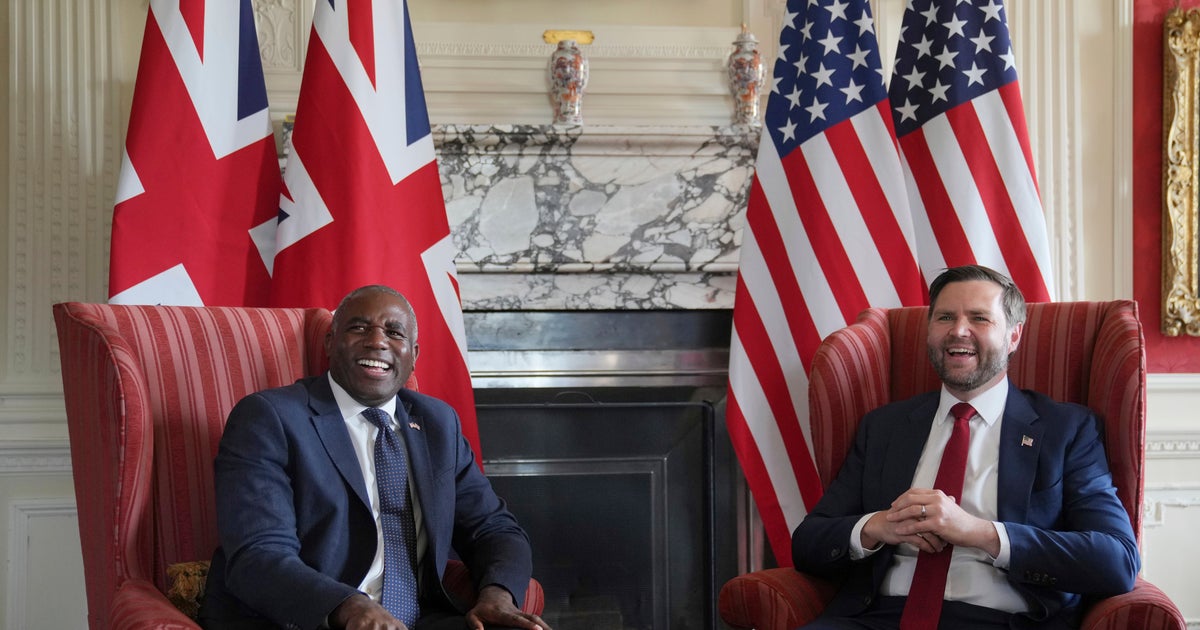 British Deputy Prime Minister Tells JD Vance He Was Wrong To