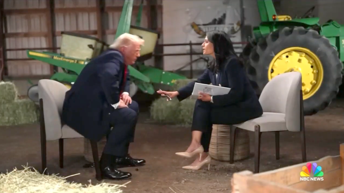 'I've Had Enough': Trump Storms Out Of 'Meet The Press' Interview In Total Meltdown