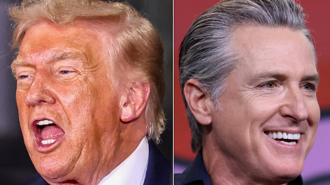 Gavin Newsom Taunts 'Sore Loser' Trump After Sunday Night So
