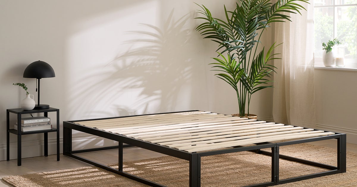 Tried The Quick-Build Bed Frame That Can Be Put Up In Less Than 10 Minutes
