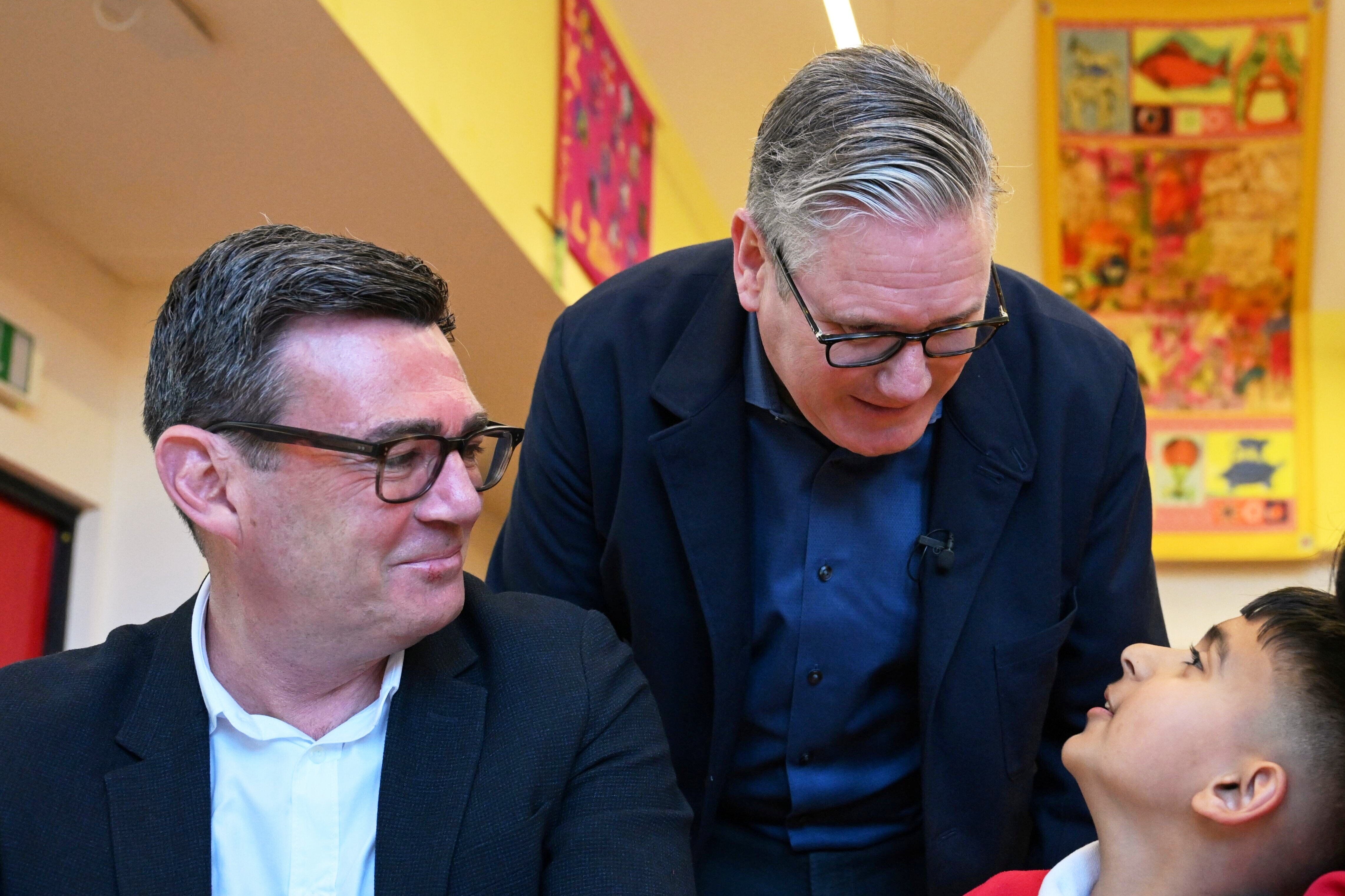 Starmer 'Getting On With The Job' As Andy Burnham Prepares T