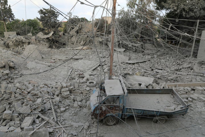 Israeli airstrikes landed near the Roman baths archaeological site in the southern Lebanese city of Tyre on June 7, 2026. The coastal city shelters thousands of displaced people and has been heavily bombed since the fighting began.