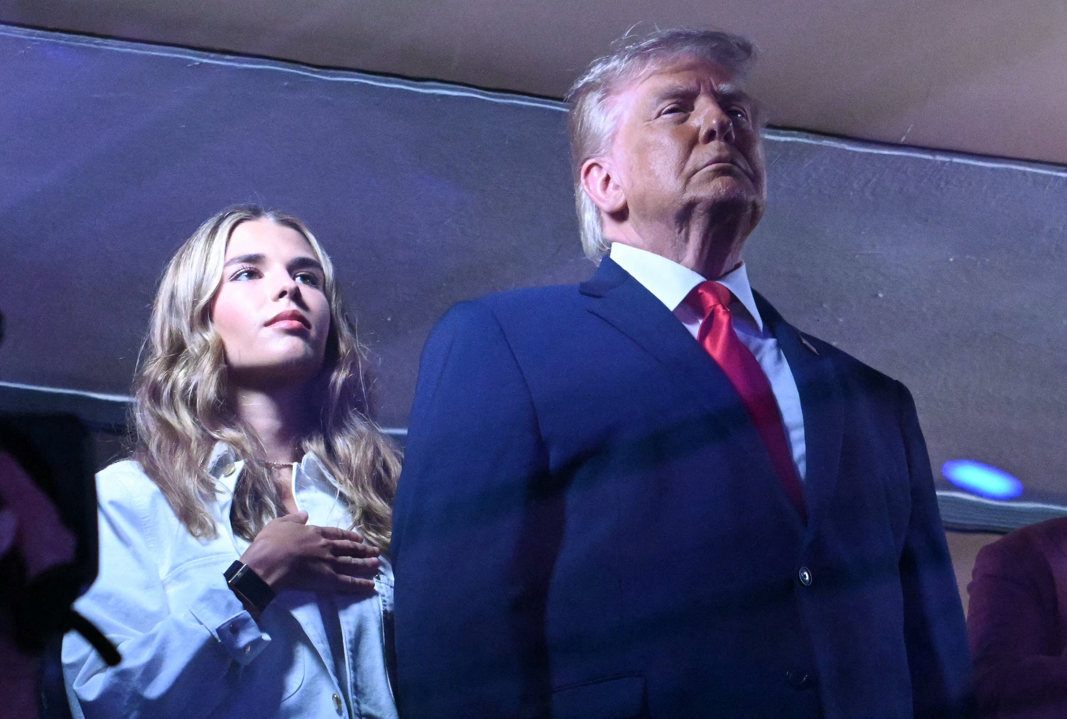 Trump Is Loudly Booed While Attending Basketball Game In New