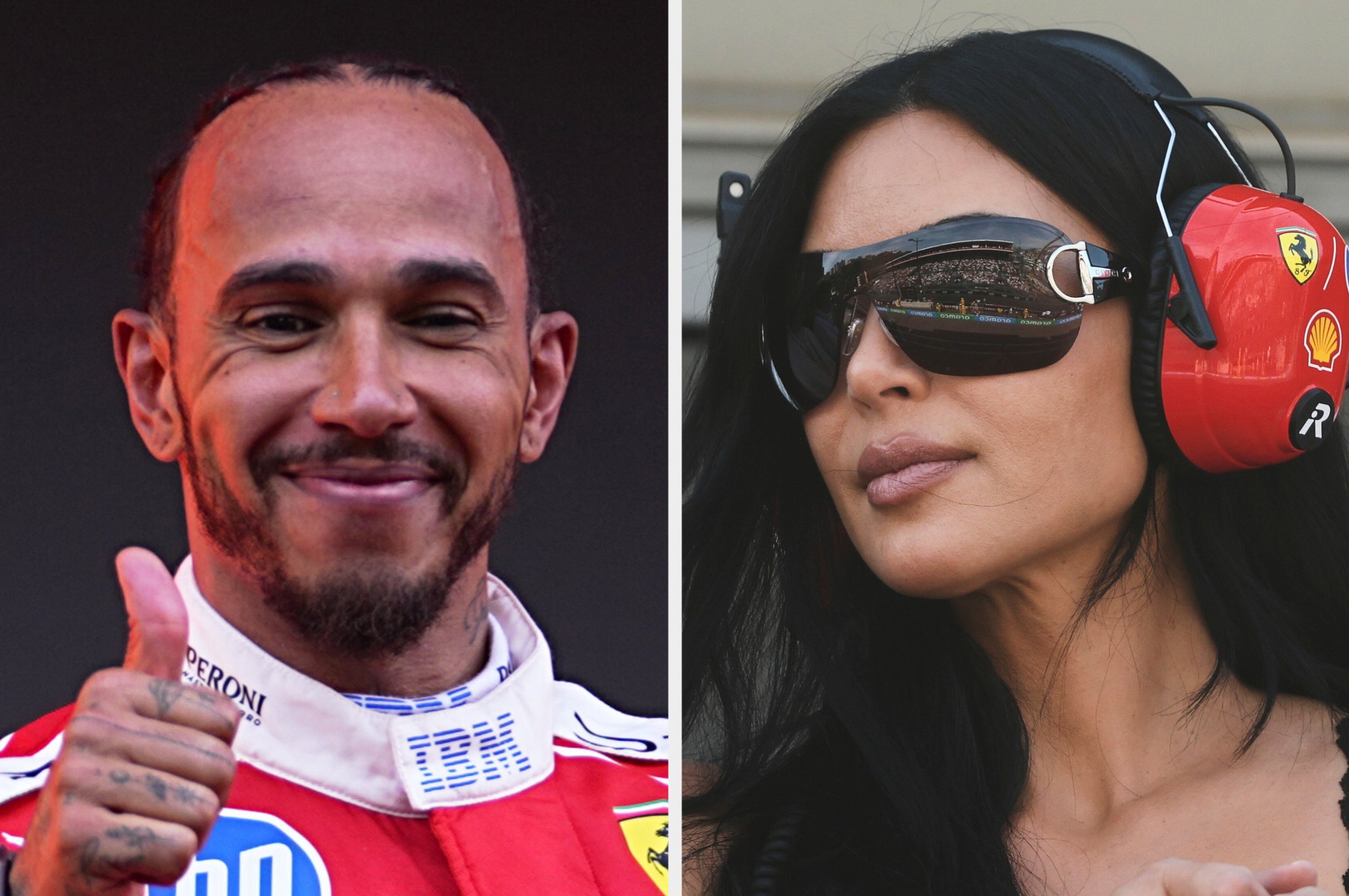 Lewis Hamilton Makes Unexpected Kim Kardashian Com