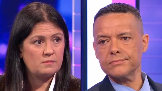 Lisa Nandy clashed with Clive Lewis on ITV's Peston.