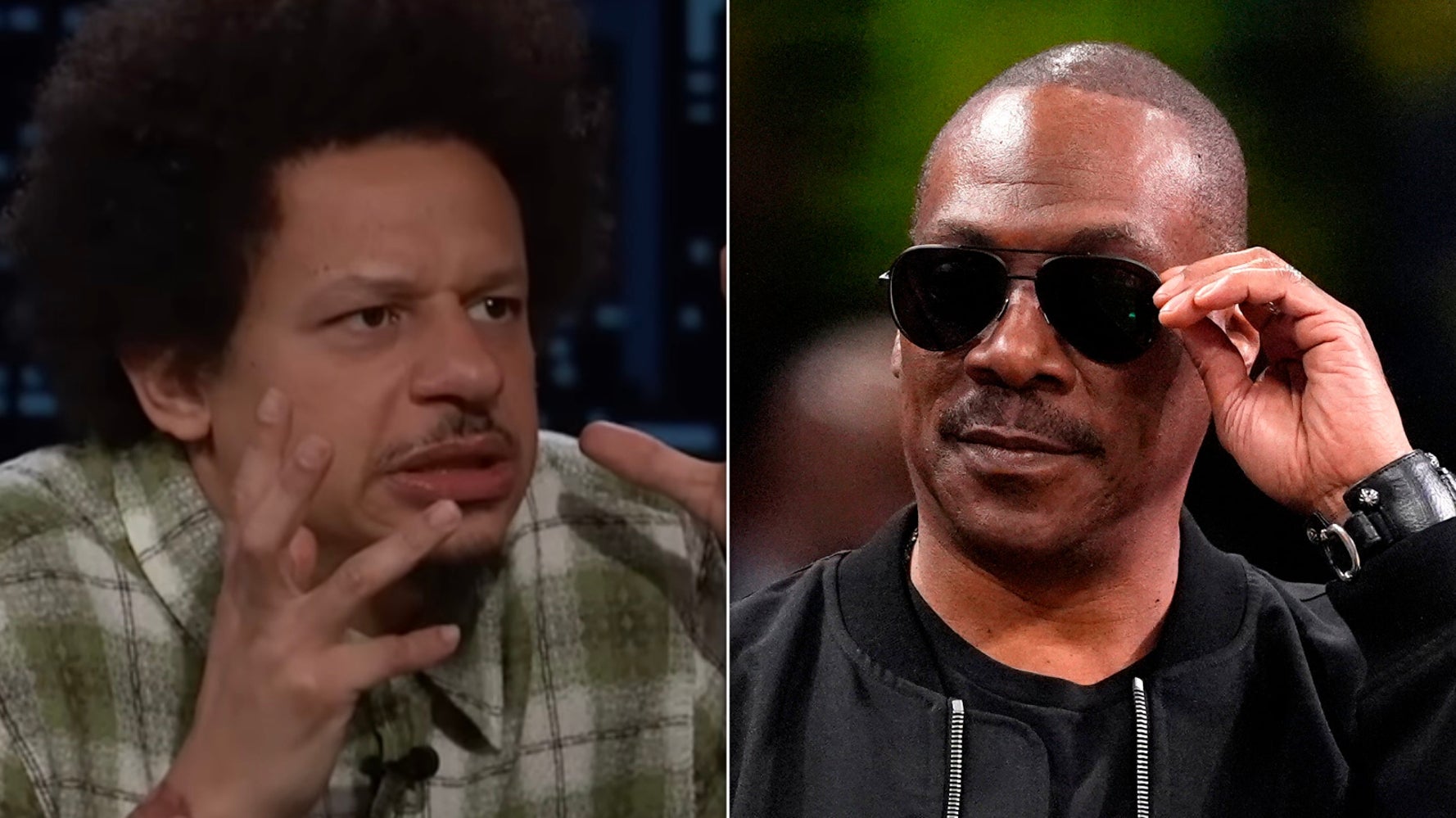 'I Bombed, Completely': Eric André Recalls Super Awkward Meeting With Eddie Murphy