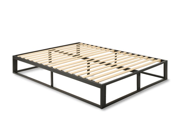 The bed is perfect for anyone who doesn't love building furniture.