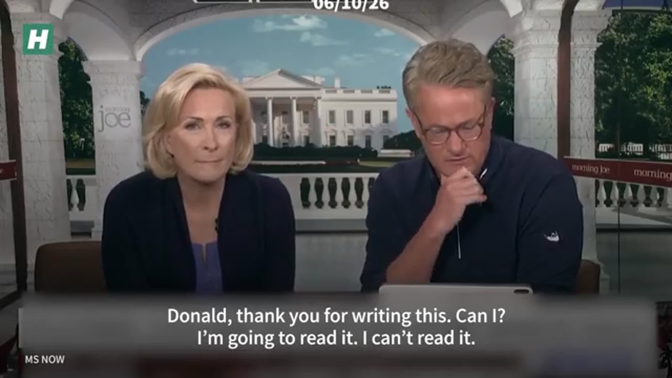 Trump Rages At ‘Morning Joe’ Host