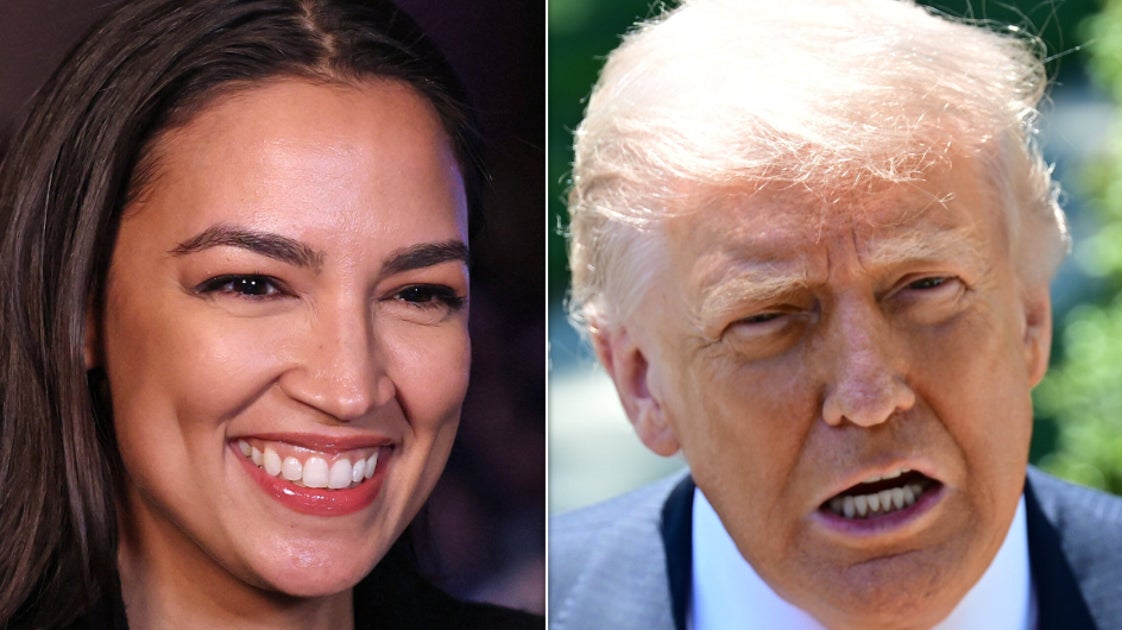 Alexandria Ocasio-Cortez Brutally Dunks On Trump Over 'Stank Vibes' After Epic Knicks Comeback