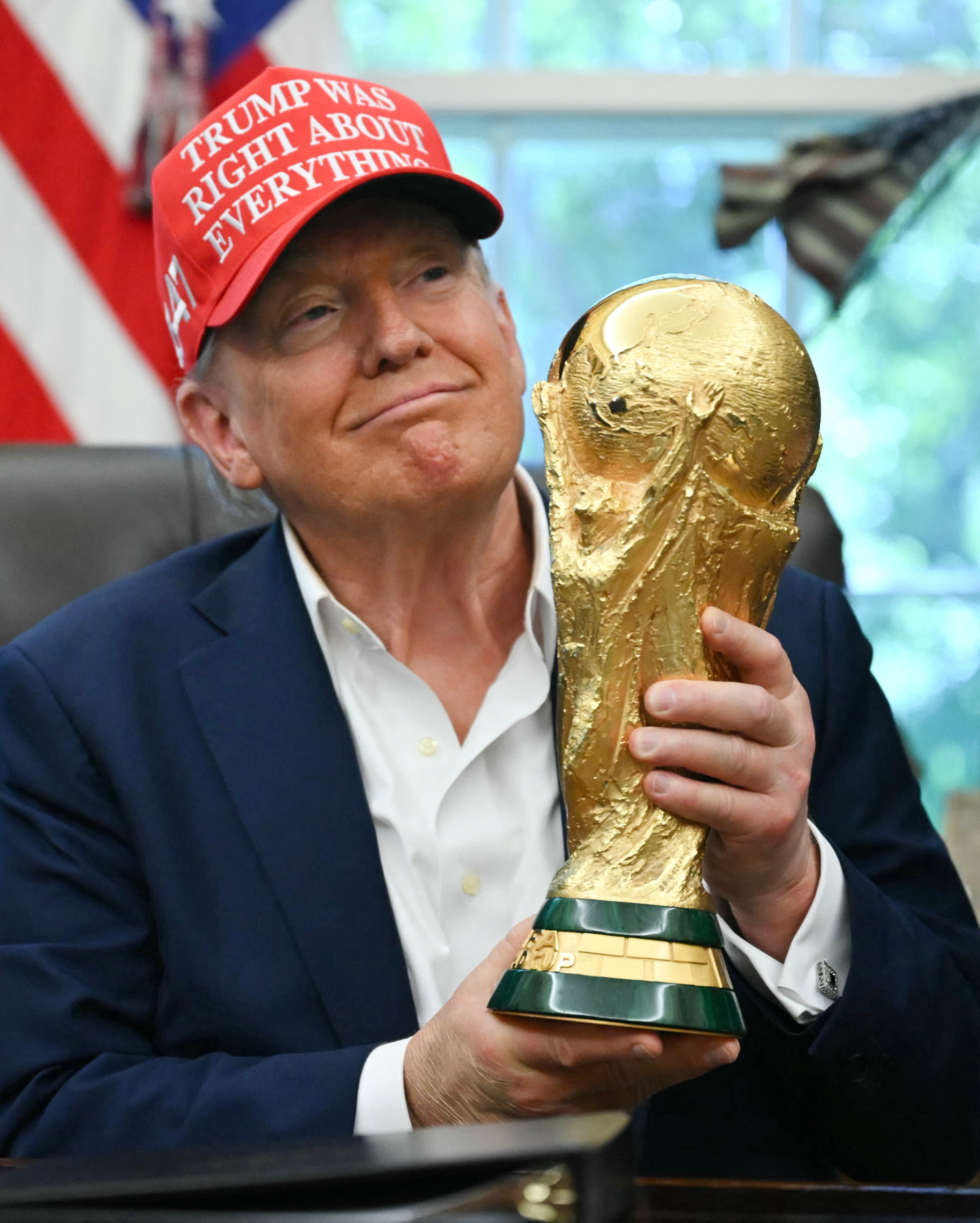Private Eye Perfectly Skewers Donald Trump's Ego With New World Cup Cover