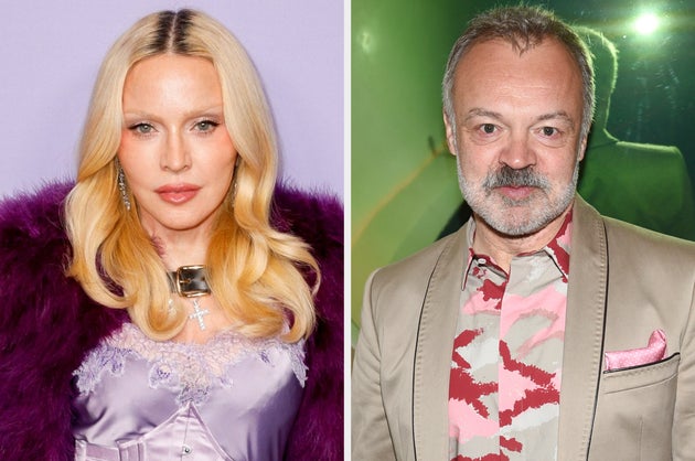 Madonna and Graham Norton