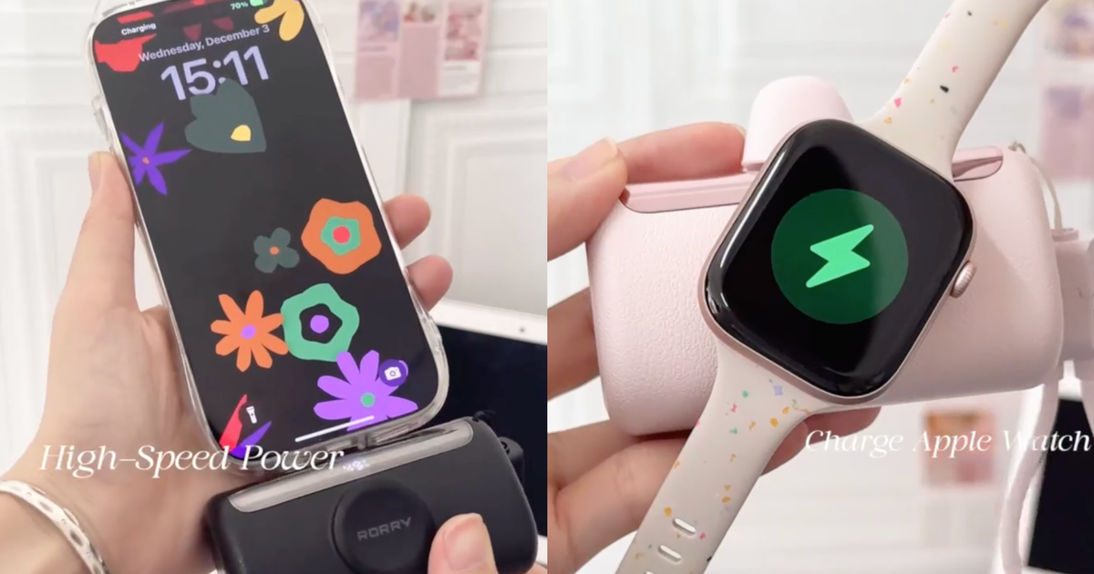 This Tiny iPhone And Apple Watch Charger ‘Has Cleared Up So Much Clutter In My Bag'
