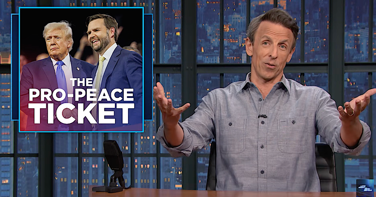 'You Said It All The F**king Time': Seth Meyers Exposes Trump's Latest Rewrite Of History