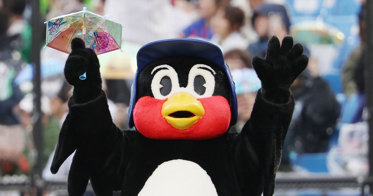 つば九郎のご先祖様…？太田記念美術館のツバメ人間に反響「スワローズの上位打線を打って欲しい」