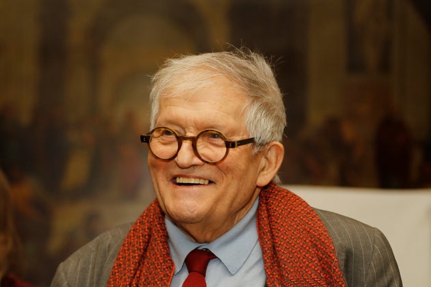David Hockney pictured in 2017