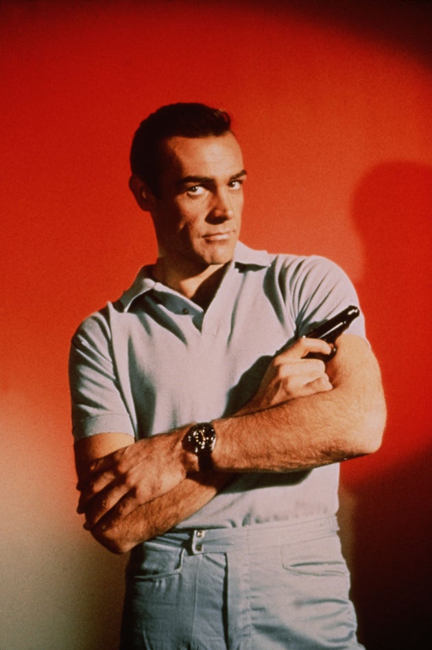 Sean Connery in the very first James Bond film, Dr No