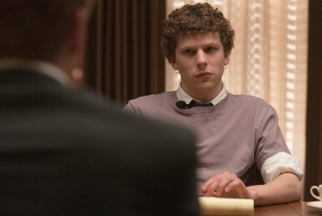 Jesse Eisenberg in 2010's The Social Network