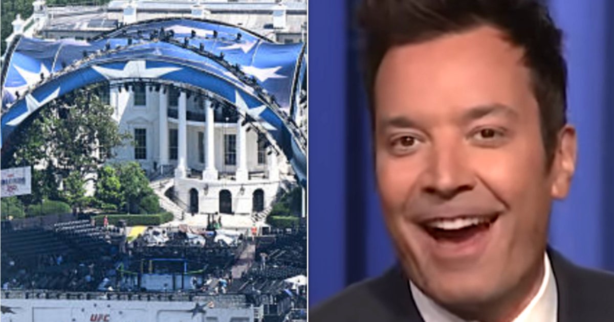 Jimmy Fallon Nails How UFC At White House Will Be 'Nice Change' For Trump