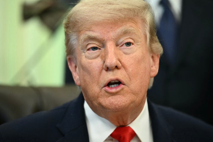 US President Donald Trump speaks before signing a proclamation in the Oval Office of the White House in Washington, DC, on June 11, 2026. (Photo by Kent NISHIMURA / AFP via Getty Images)
