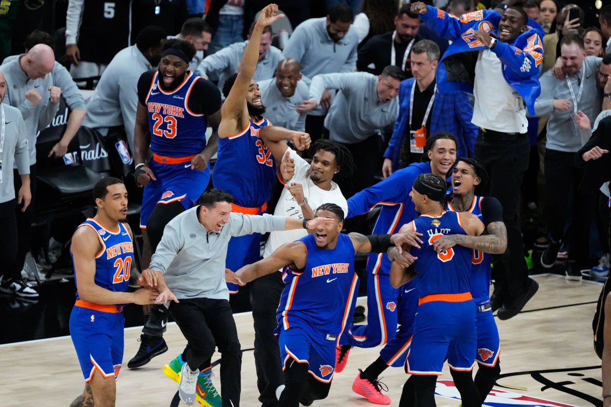 NBA Finals Knicks Spurs Basketball