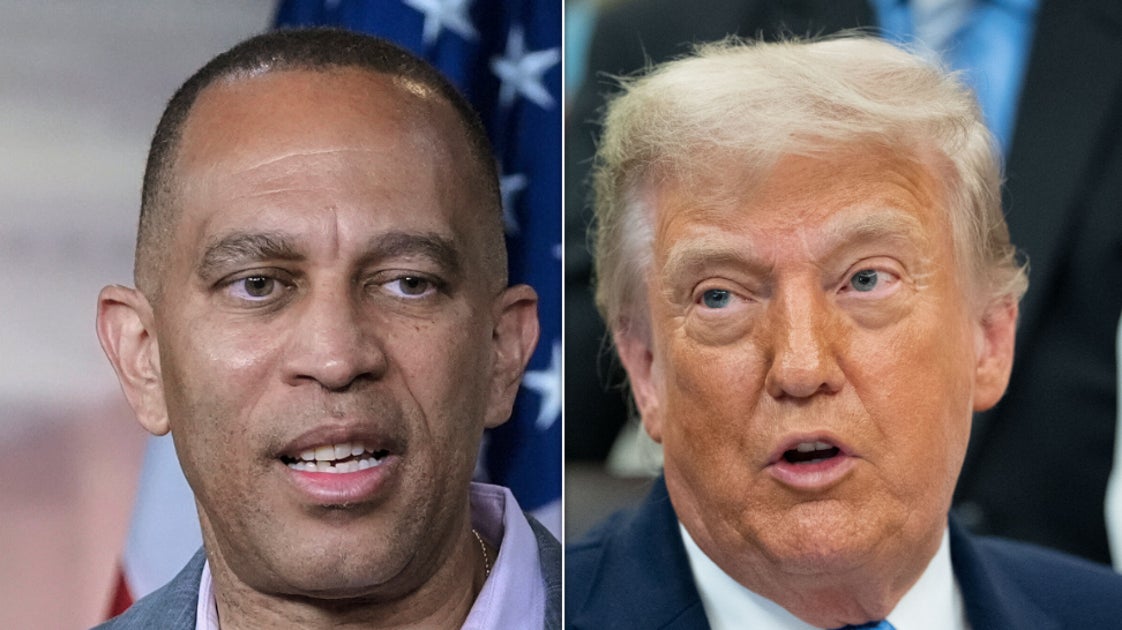 Hakeem Jeffries Hurls This Go-To Trump Insult Right Back At Him