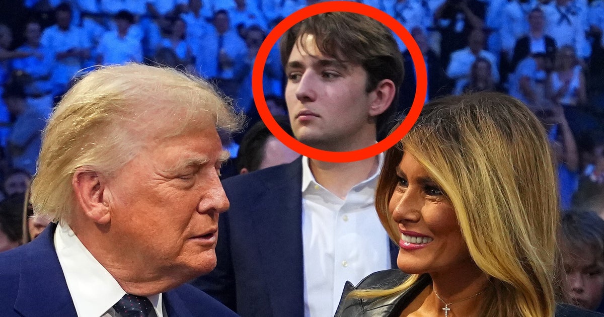 Barron Trump Resurfaces At His Dad's White House UFC Fight