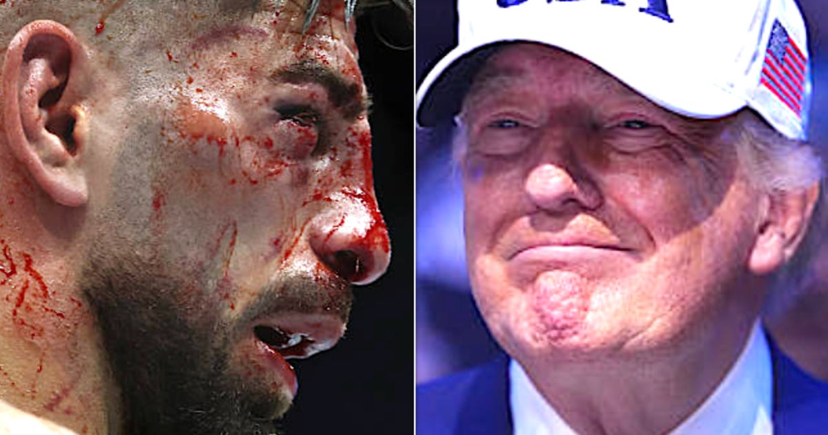 'Ultra-Violent' Fight Of The Night Ends In Bloody Mess As Trump Watches - HuffPost