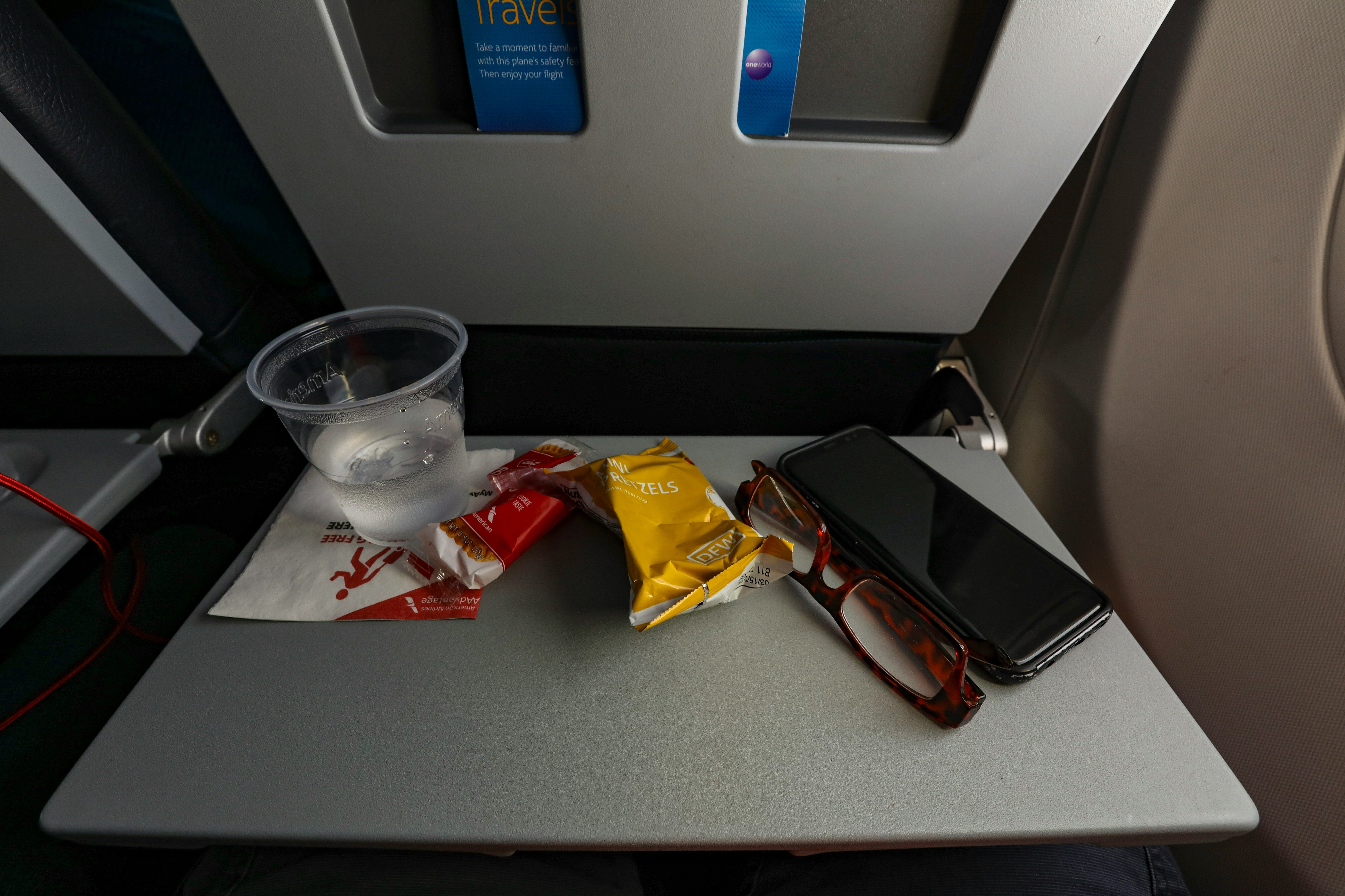 So THAT's Why We Put Tray Tables Up During Takeoff And Landing