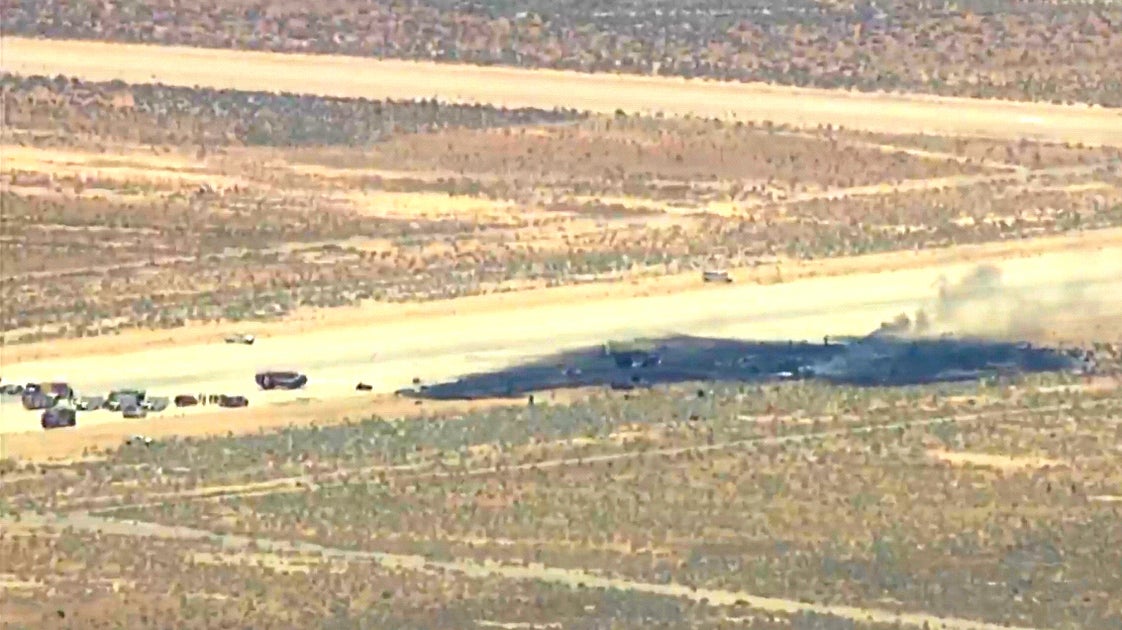 Military IDs Victims Of Fiery B-52 Crash At California Air Force Base