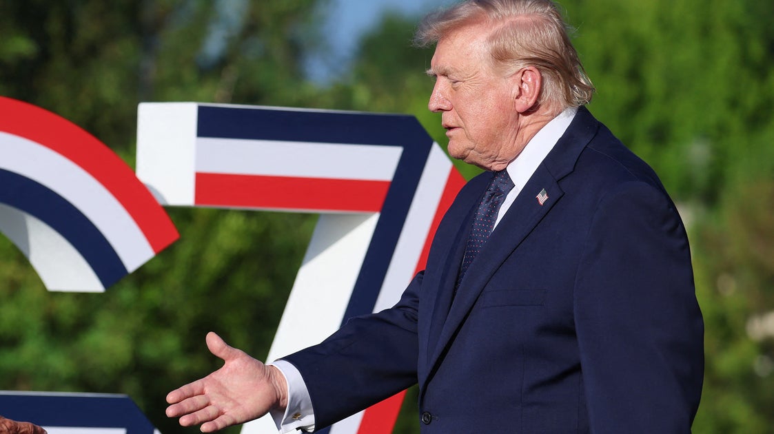 Trump Had Another Weird Handshake Moment — And This One Has A Backstory