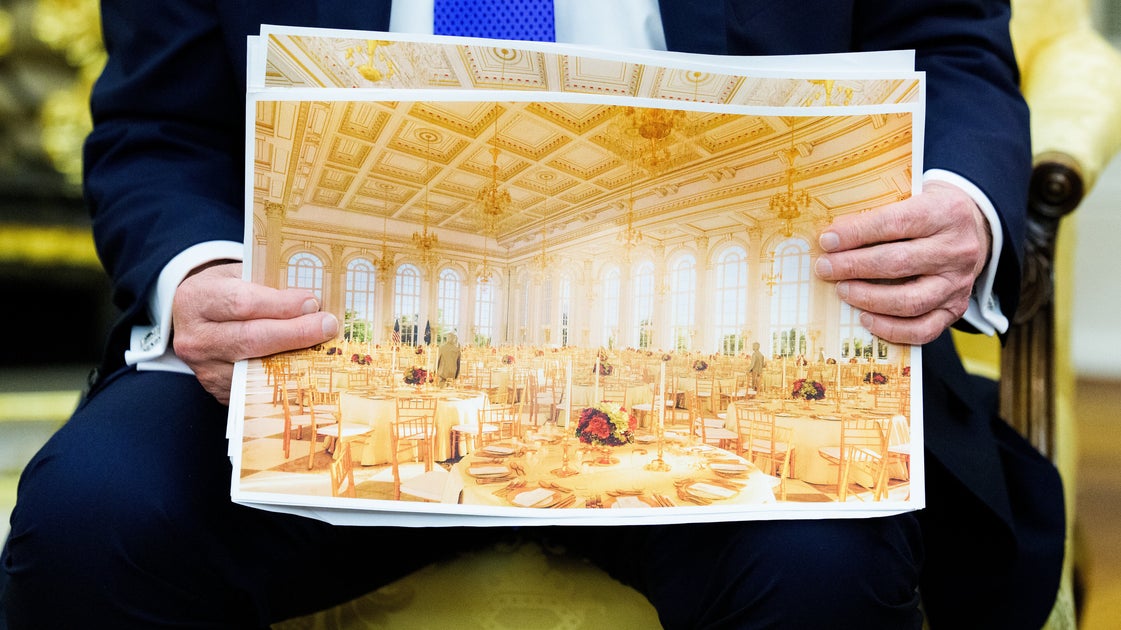 Trump Ballroom Costs Balloon To $600 Million, Taxpayers To Foot Half Bill: Report