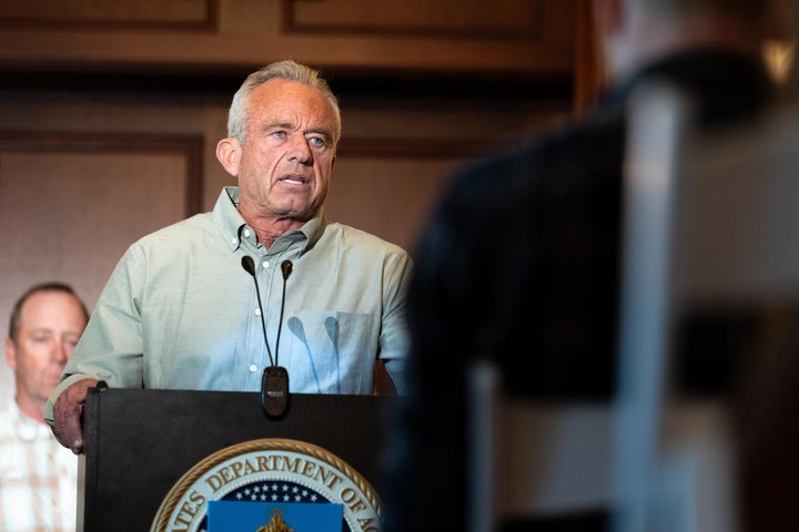 Secretary of Health and Human Services Robert F. Kennedy Jr., pictured earlier this month, ordered Angela Perryman to continue quarantining in Nebraska despite a CDC expert saying she could do so safely at home.