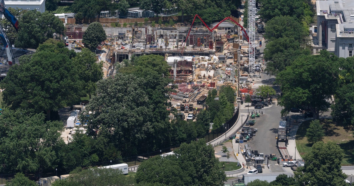 Democrats Say Money From Trump's Tax Cuts Bill Is Paying For White House Ballroom Project